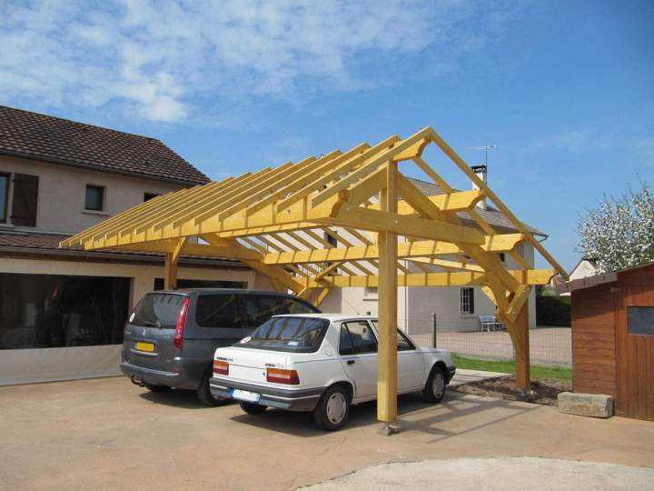 Fabrication de charpentes ossature bois Trévol
